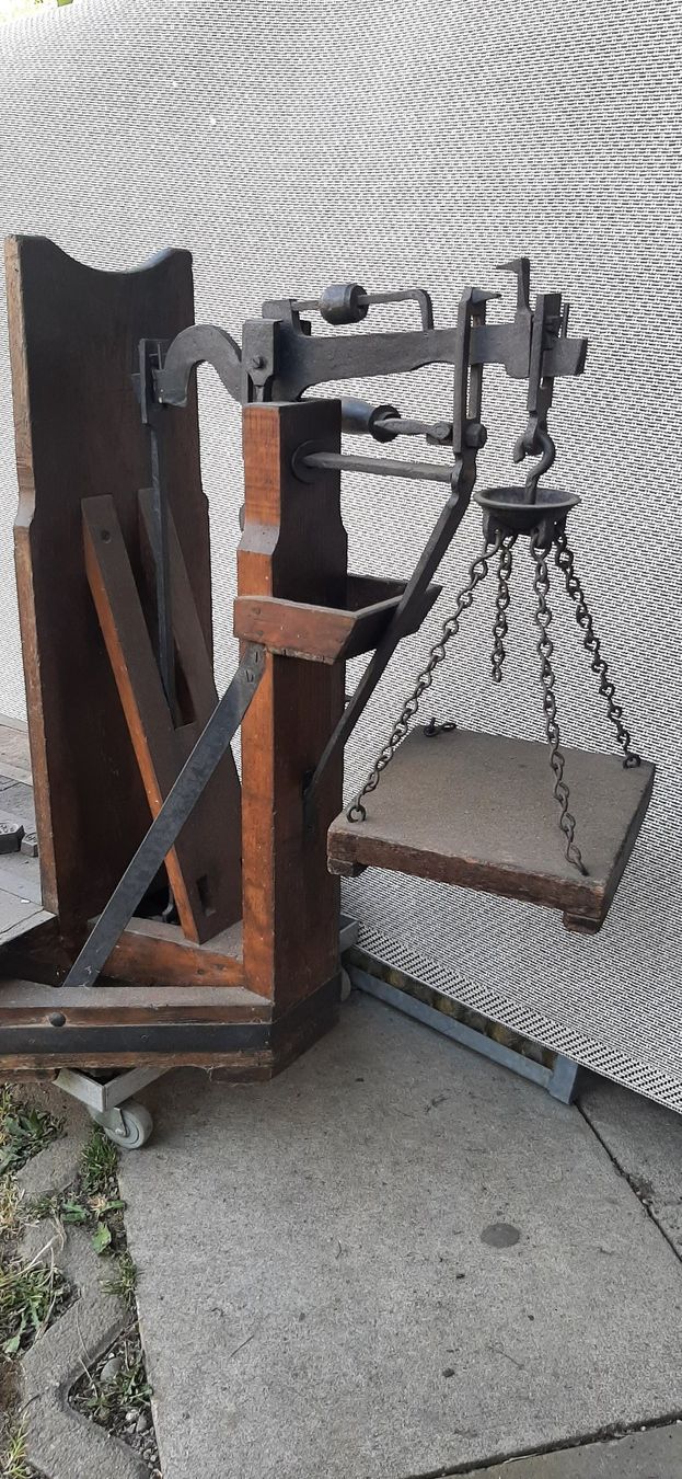 Bilance e pesi: alte Sackwaage – Usato da Neunkirch venduto da Hjfrick 2