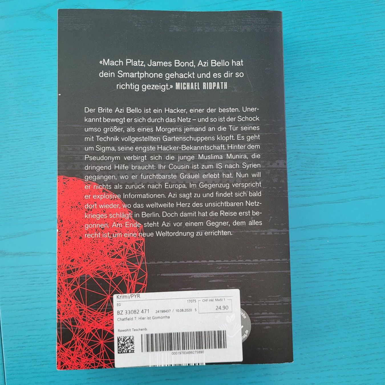 Libri: Tom Chatfield- Hier ist Gomorrha – Nuovo (secondo la descrizione) da SCHÜBELBACH venduto da CoKaHa 1