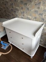 Oliver furniture WOOD WICKELKOMMODE 6 SCHUBLADEN, WEISS