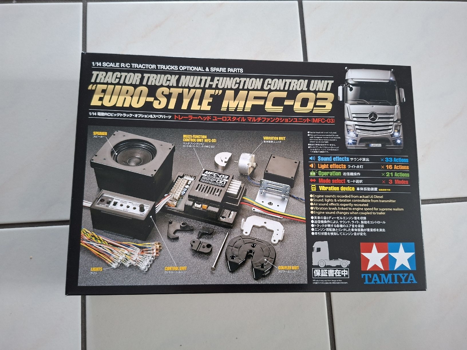 Tamiya Modellismo RC: Tamiya Euro-Style MFC-03 Tractor Trucks – Nuovo e nell'imballaggio originale da Schattdorf venduto da mamo1952