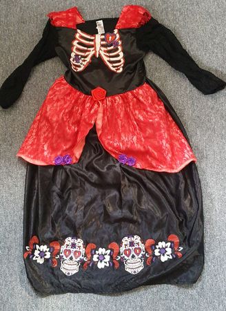 3 Halloween Kostüme Skelett Totenkopf ca.140
