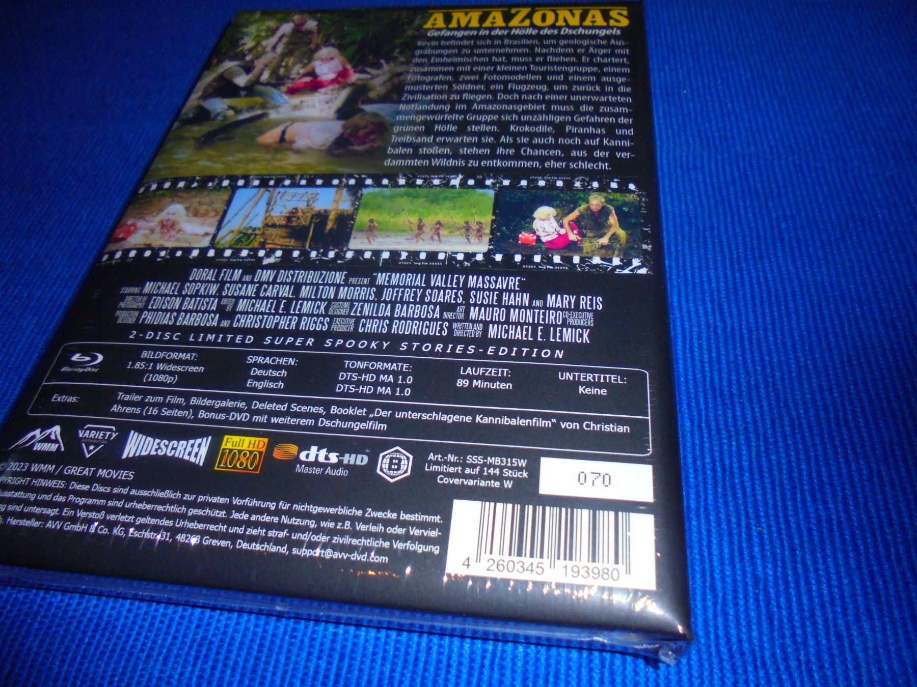 Tutti i DVDs: Mediabook watt. AMAZONAS / Cov. W /Lim.070/44 – Nuovo e nell'imballaggio originale da Wattenwil venduto da Firebird1 2
