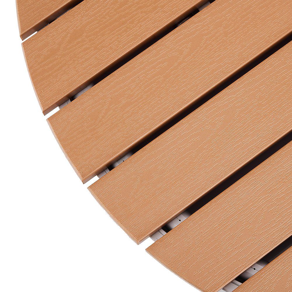 Docce: WPC Bodendusche CARLA - TEAK - ⌀70,5cm – Nuovo e nell'imballaggio originale da Wallenwil venduto da toesstal-vertrieb 5
