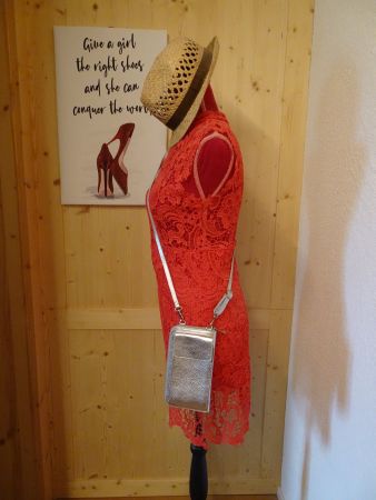 Echt Leder Handytasche mit Portemonnaie aus Italien - 426115