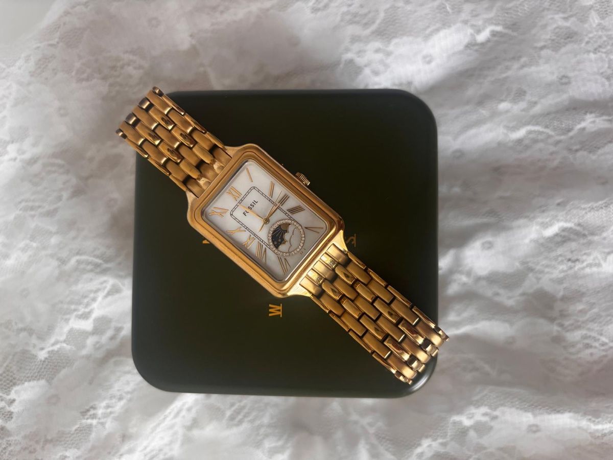 Fossil Orologi: FOSSIL Raquel Mondphase Gold – Nuovo (secondo la descrizione) da Andelfingen venduto da pmerk