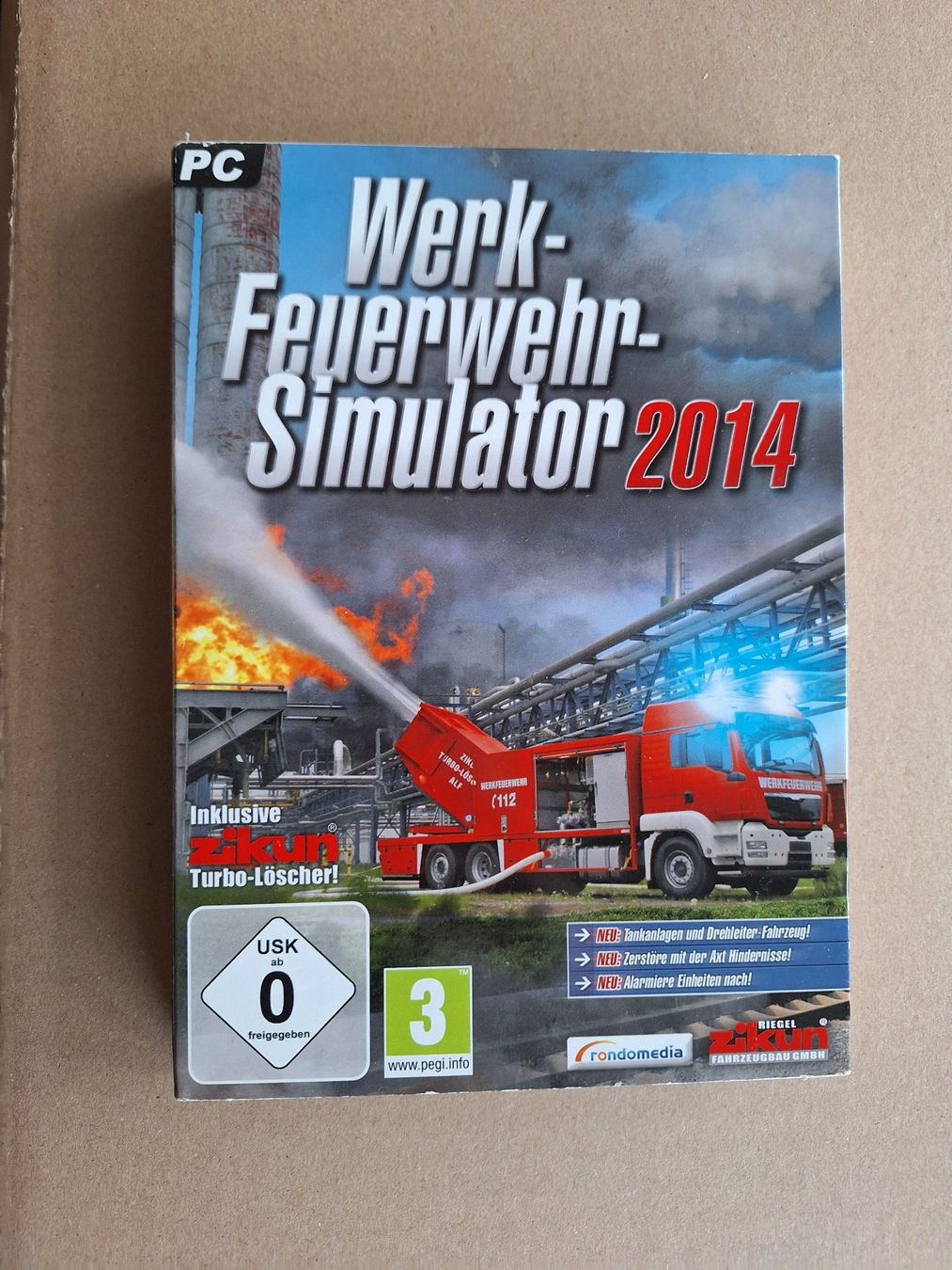 Giochi: Werk-Feuerwehr-Simulator 2014 - PC – Usato da Altstätten SG venduto da GGsGameshop
