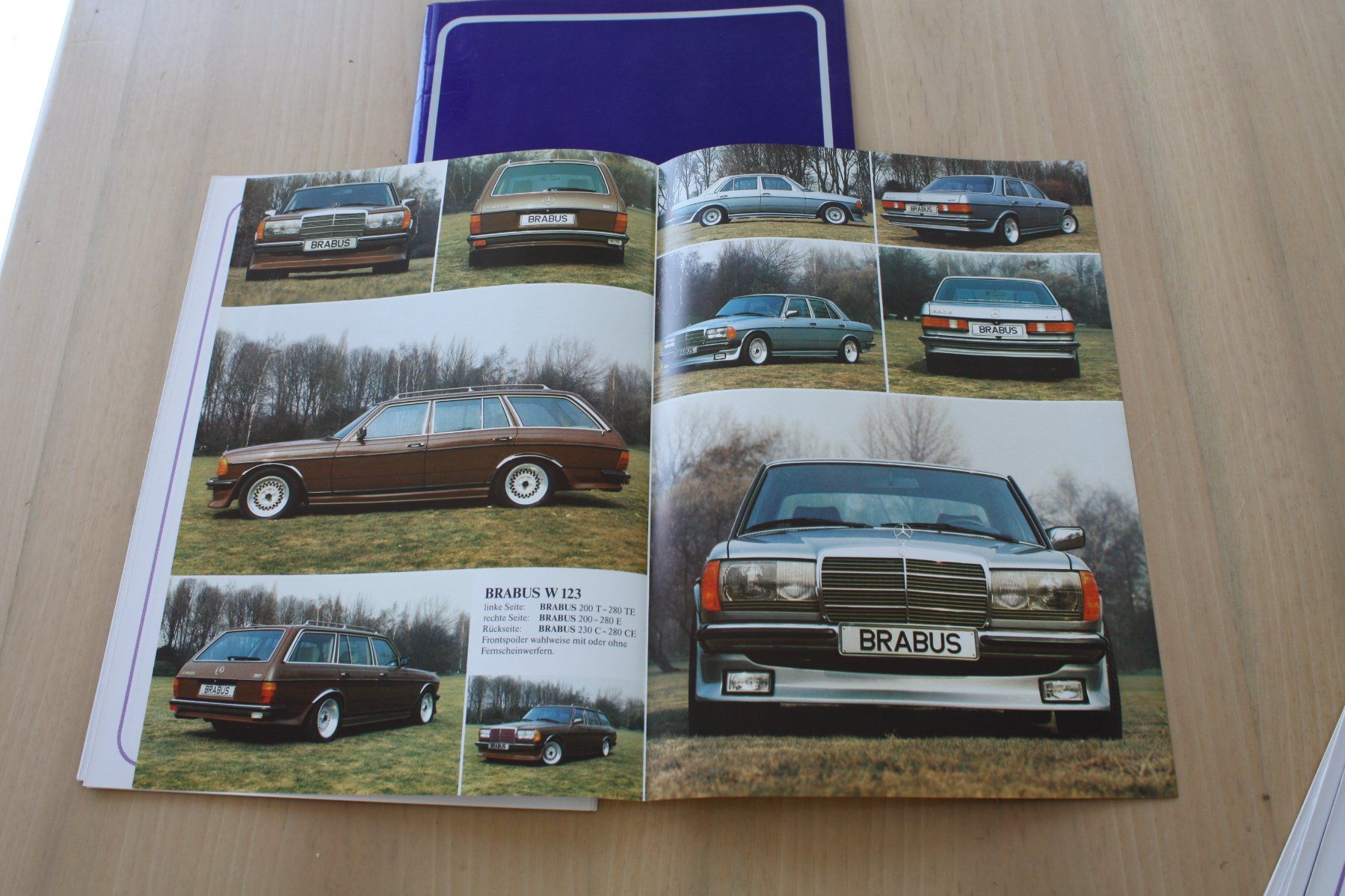 Brabus Documenti: BRABUS Prospektmappe mit Preislisten Tuning 8/1984 – Usato da Wikon venduto da erwin400 5