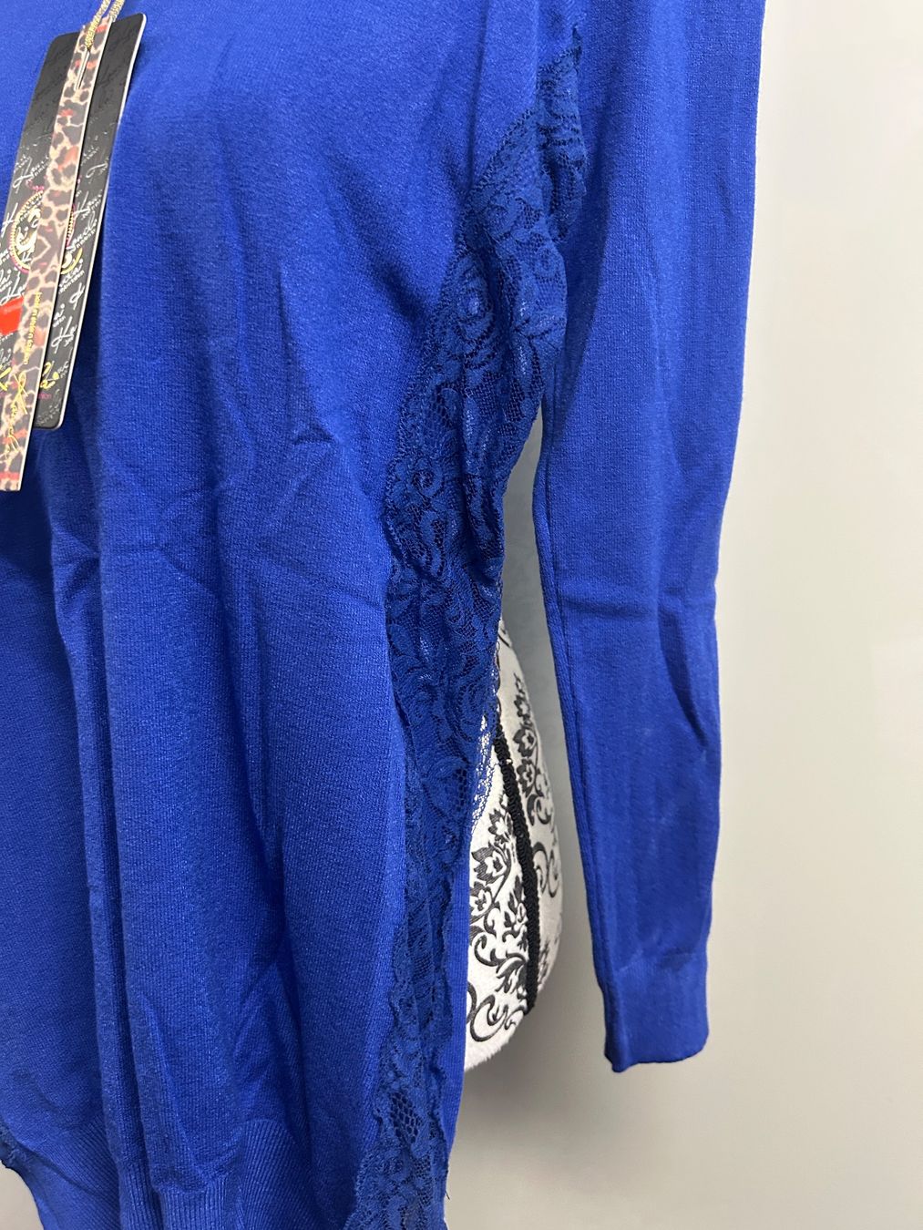 Maglioni & Felpe: Pullover Lang Figurbetont blau one size Neu – Nuovo e nell'imballaggio originale da Regensdorf venduto da Spyke55 2