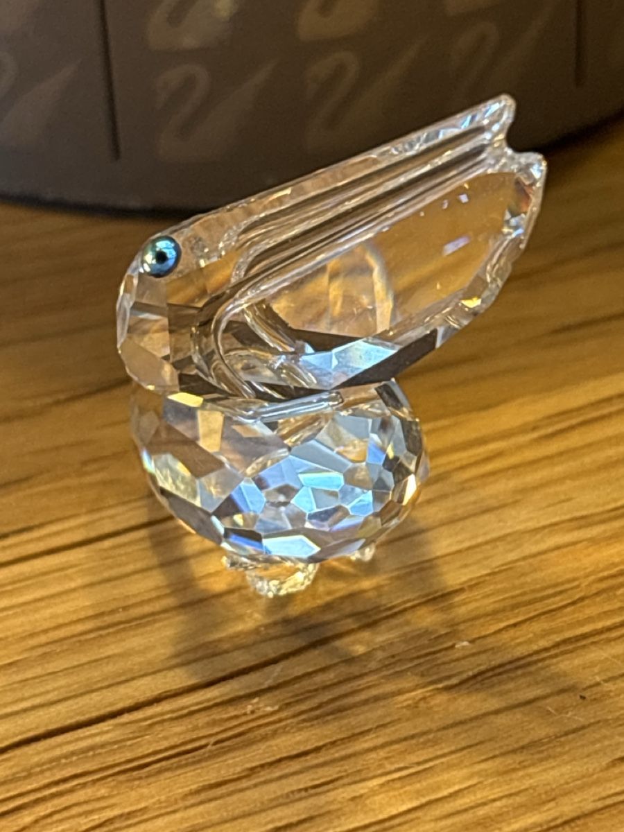 Swarovski Alle Dekorationen: Swarovski Pelikan Originalbox – Gebraucht aus La Plaine von Spooty67 1