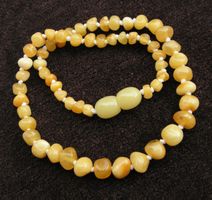 ♥ BABY / KINDER BERNSTEIN ZAHNI KETTE ♥
