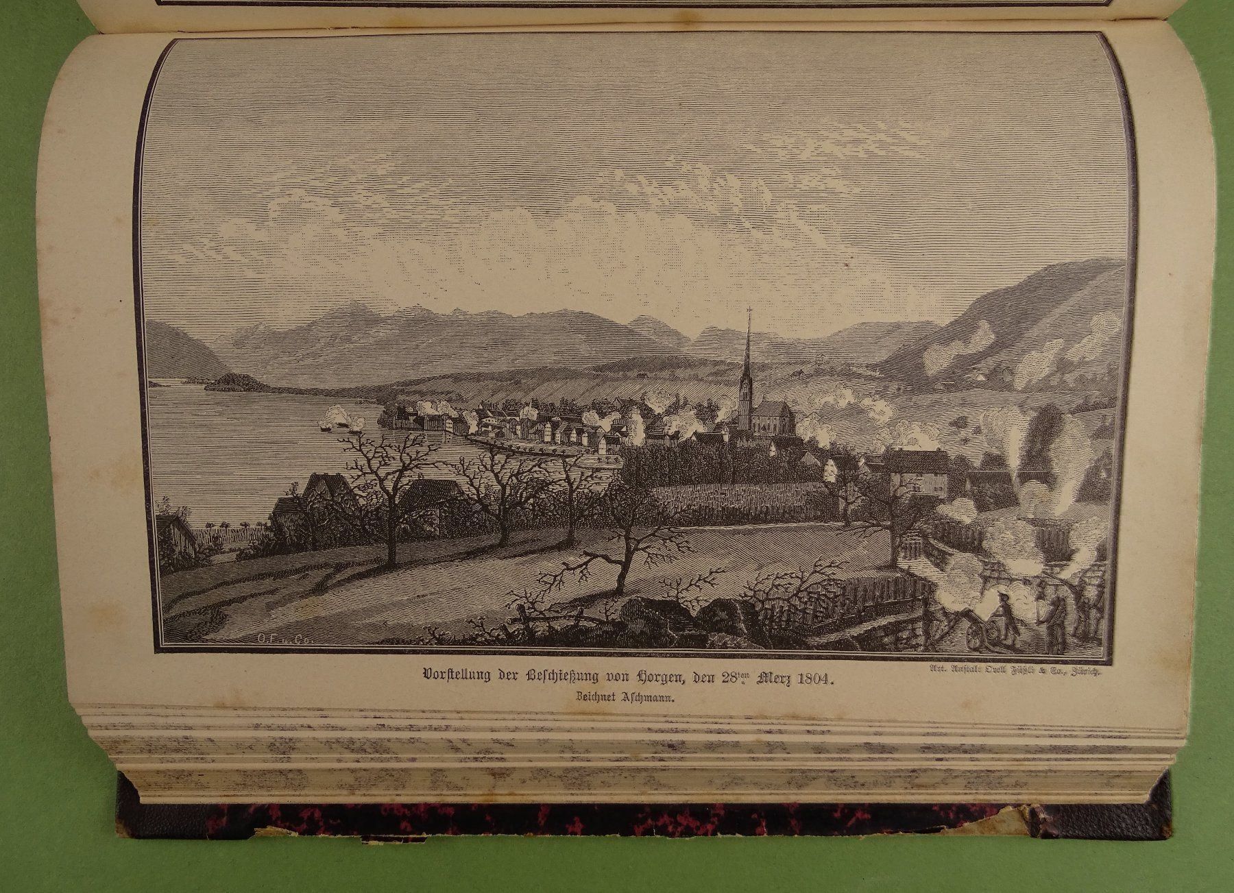 Libri: GESCHICHTE DER GEMEINDE HORGEN, 1882 – Usato da Grüningen venduto da Kartensammler 5