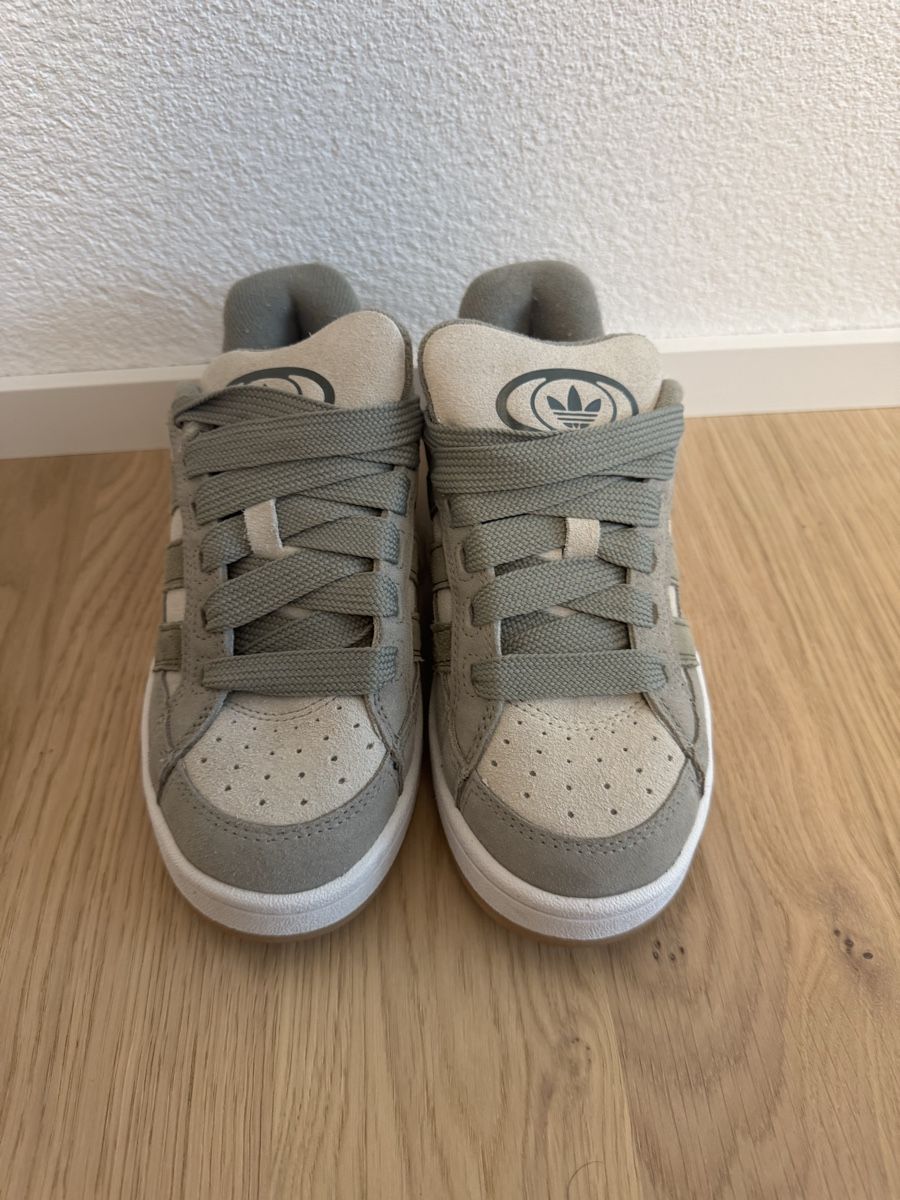 Adidas Herrenschuhe: CAMPUS OOS BETA - putty grey olive strata silver pebble – Gebraucht aus Neuenhof von jess.henrique