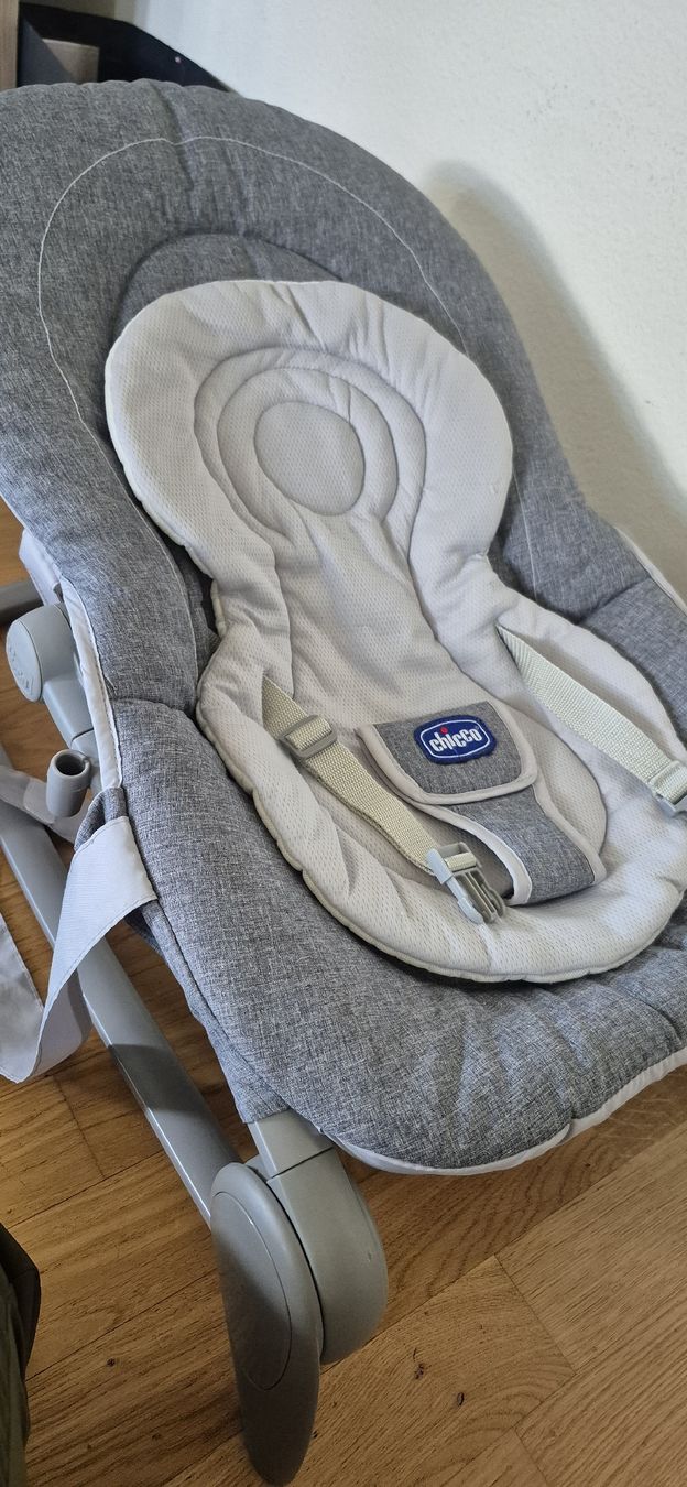 Chicco Sdraiette & Sdraiette a dondolo: Sdraietta Chicco grigio ben tenuta – Usato da Oberengstringen venduto da jessica2023 6