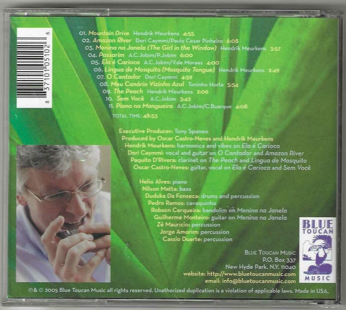 CDs: Hendrik Meurkens ‎– Amazon River – Gebraucht aus Genève von CDLPBookS 1