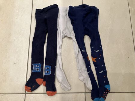 3x Strumpfhose Gr 86/92