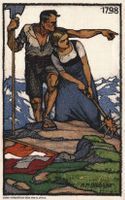 Alte Bundesfeier Postkarte 1913 - Top Zustand!