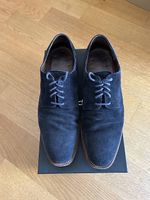 Windsor Blauer Wildleder Derby Gr. 9