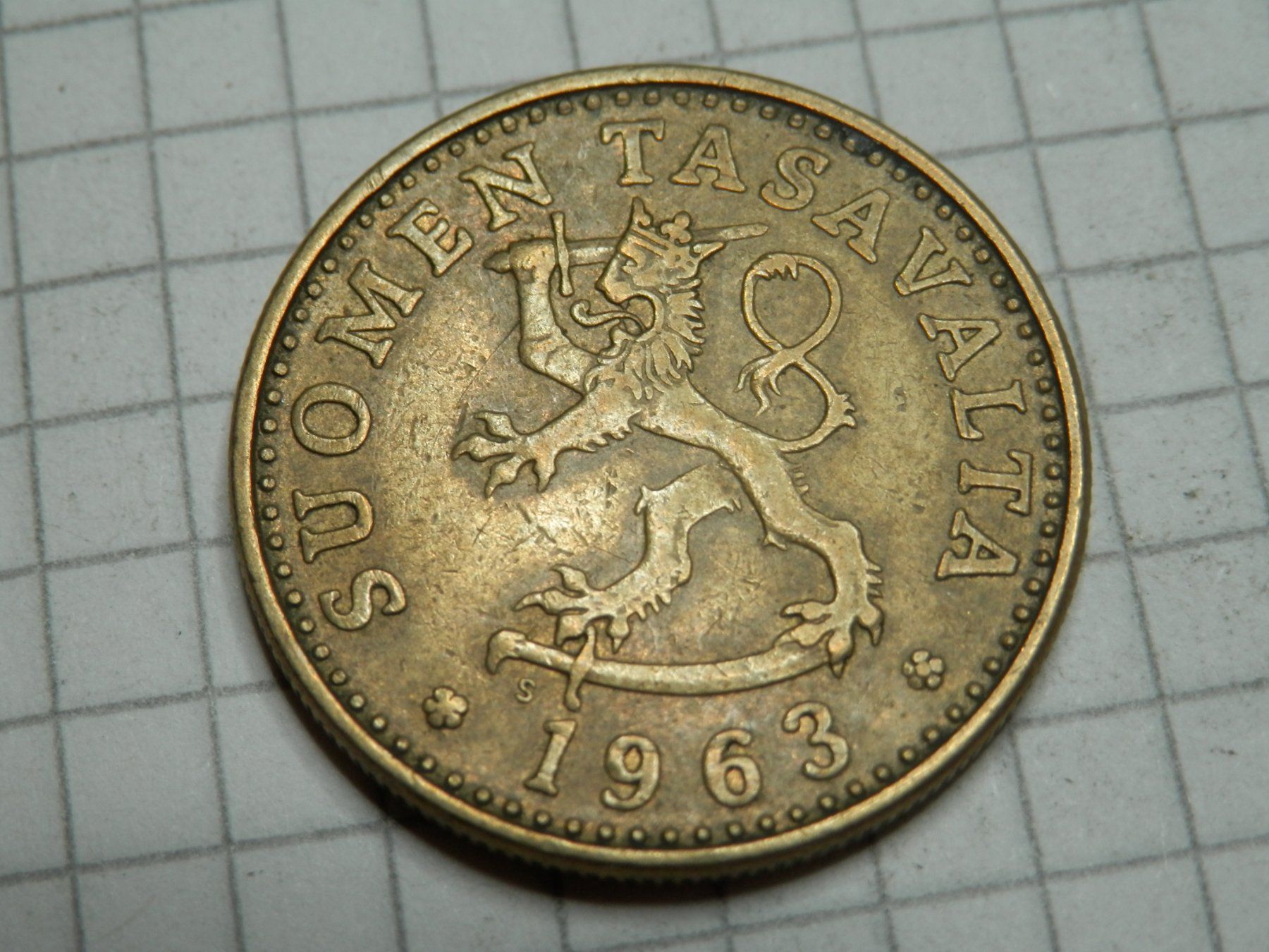 Alle Münzen: Finnland 20 Penny, 1963 – Gebraucht aus Weiach von weiach81 1