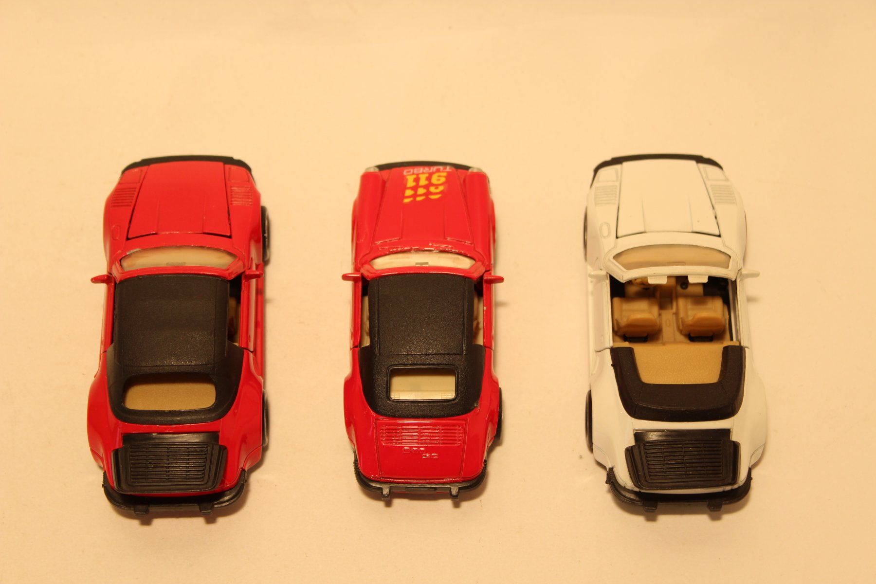 Modellini d'auto: 3x SIMBA Porsche Spielzeugauto, ca. 1:36 – Usato da Fehraltorf venduto da haefens 5