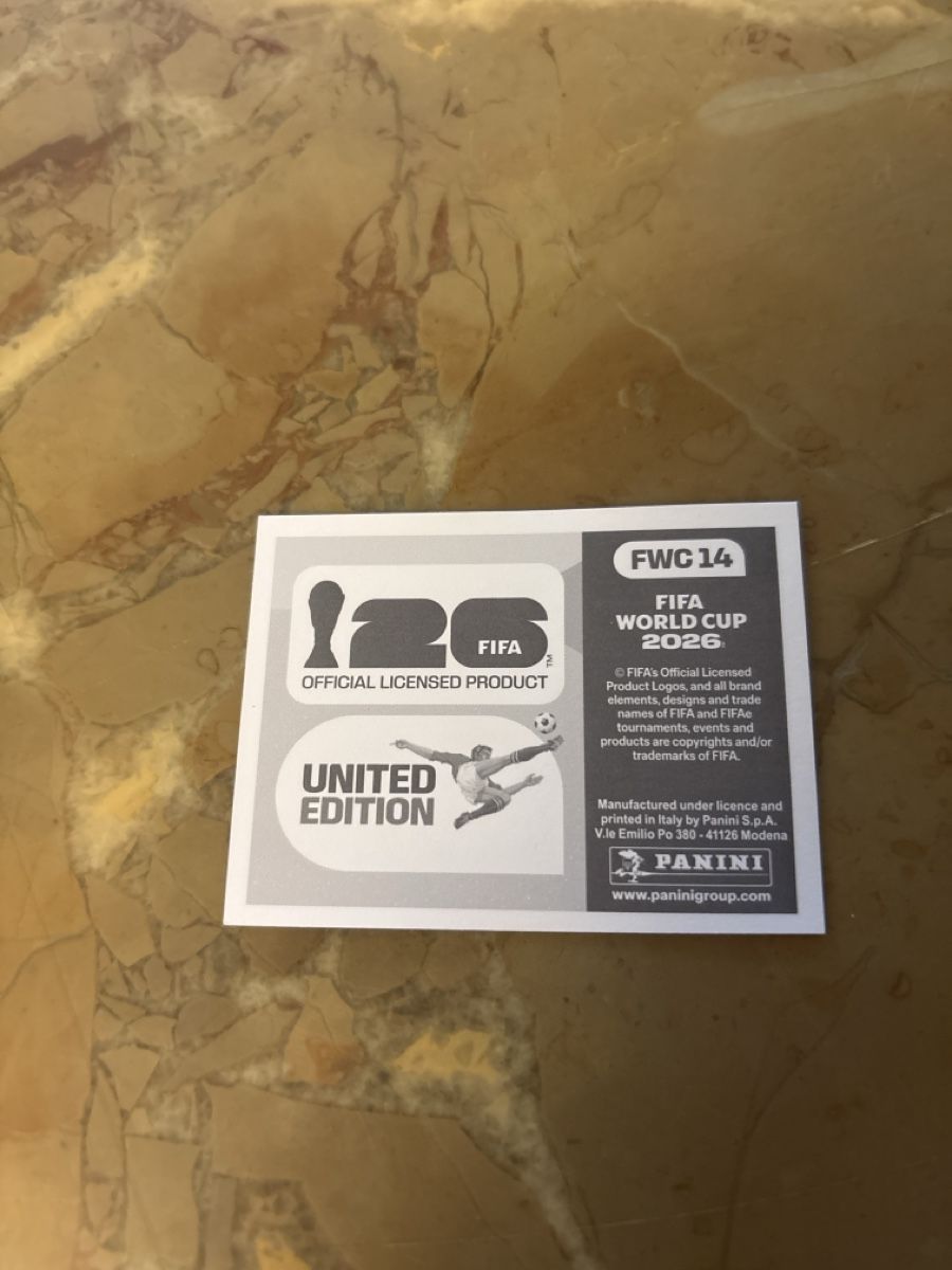 Panini Carte collezionabili: Panini Bild FWC14 – Usato da Rechthalten venduto da Thierry_89 1