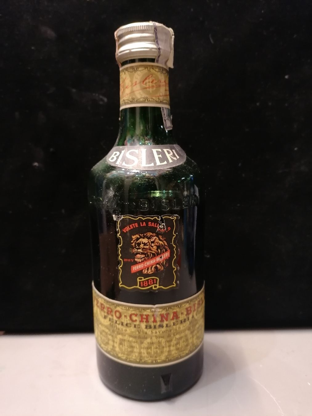 Bevande alcoliche: Ancienne bouteille Ferro-China Bisleri – Nuovo (secondo la descrizione) da Genève venduto da Leboucheoreilles