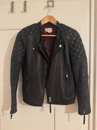 Lederjacke