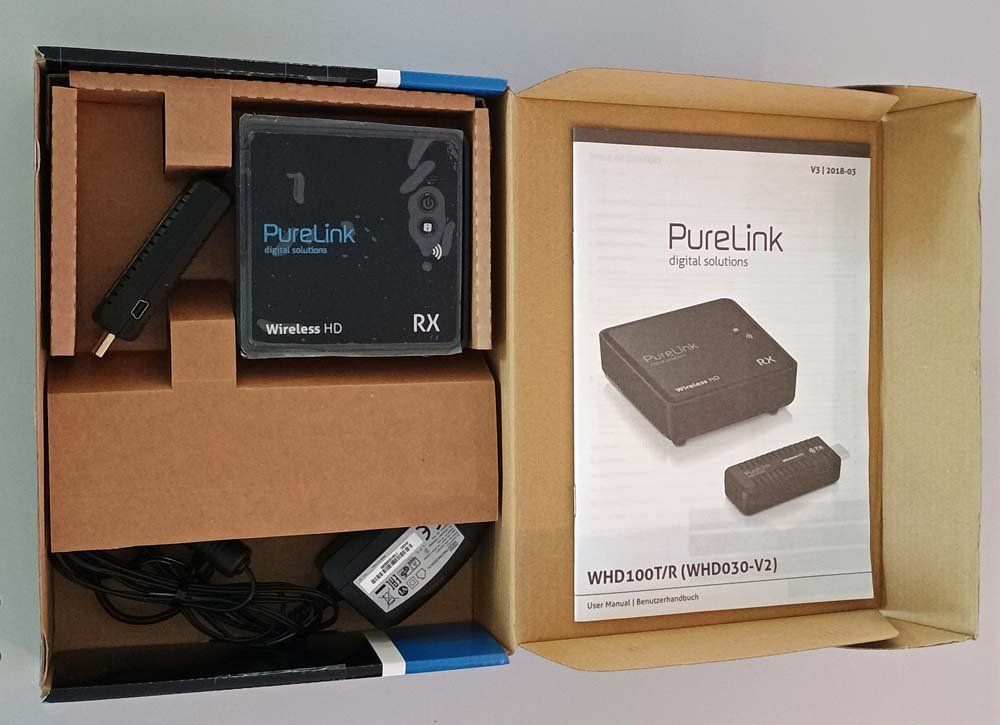 Adapter: HDMI Wireless-Transmitter Set (Reveiver/Transmitter) – Gebraucht aus Neuendorf von Buggle 2