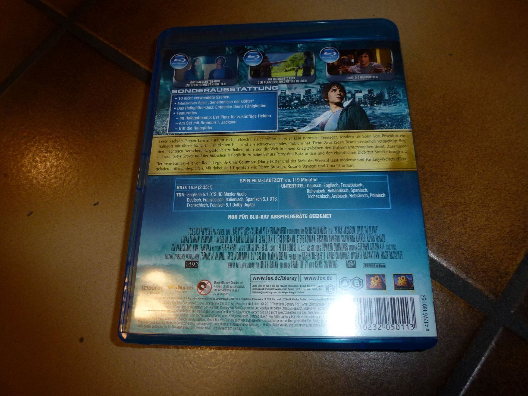 Tutti i DVDs: Percy Jackson - Diebe im Olymp BLU-RAY – Usato da Olten venduto da Disc-Verkauf 2
