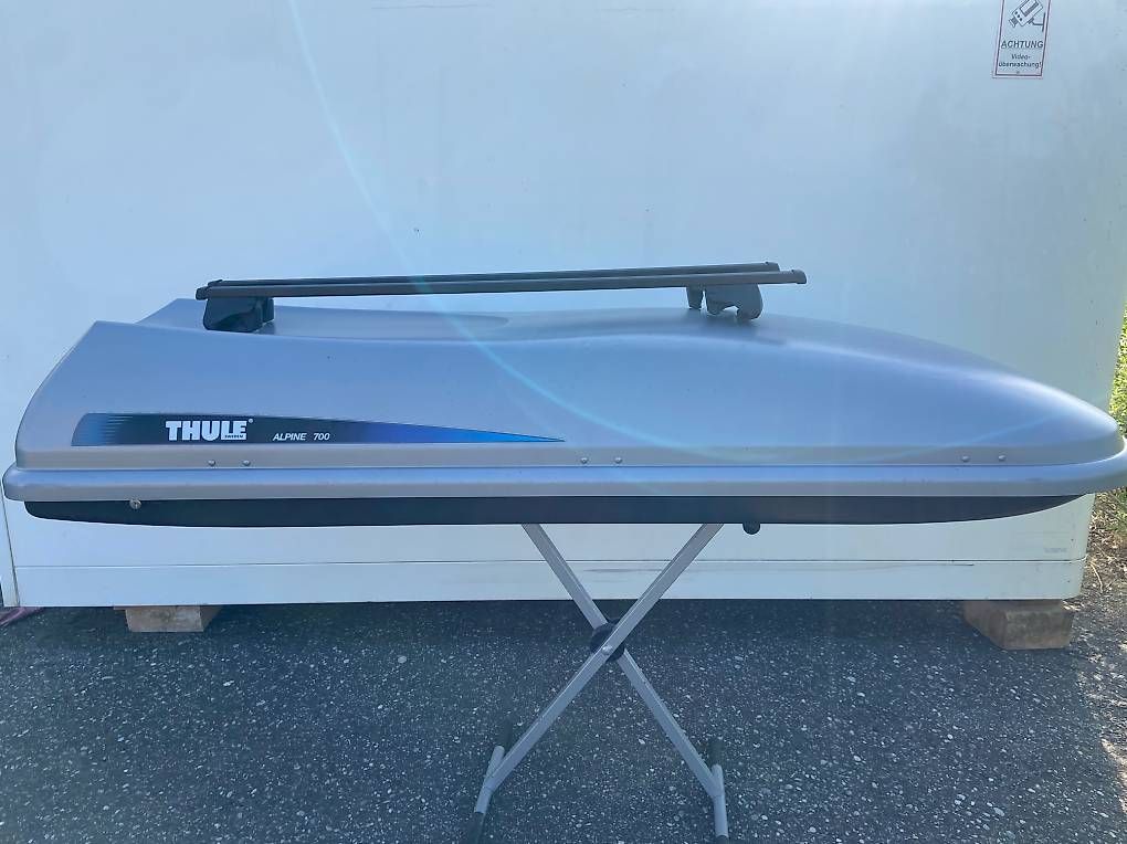 Dachboxen: Dachbox Thule 700 mit oder ohne Träger – Gebraucht aus Leuzigen von Doppelrad
