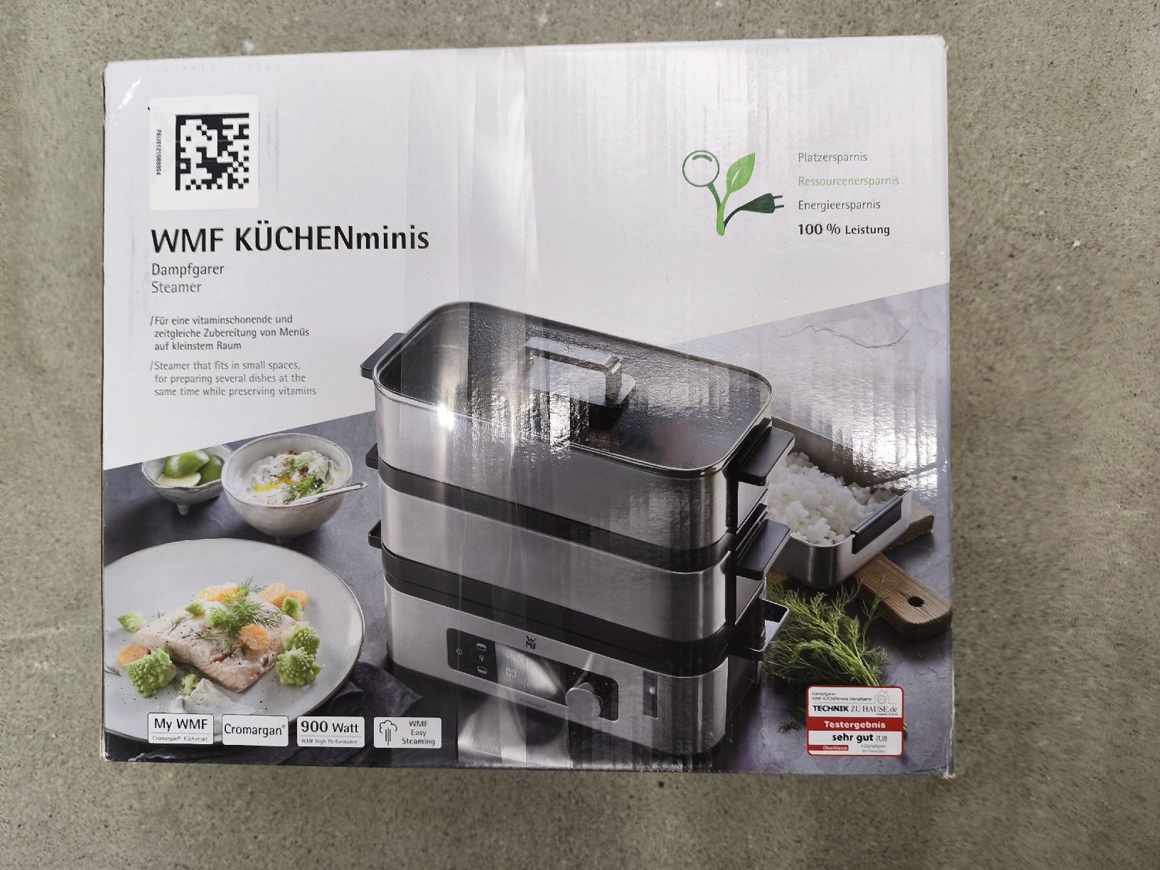 WMF Elettrodomestici da cucina: WMF Dampfgarer KÜCHENminis silberfarben – Nuovo e nell'imballaggio originale da Birmensdorf ZH venduto da del_5cl9