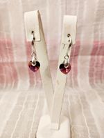 Handgemachte ohrringe aus swarovski ❤️ 10mm Ametyst