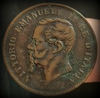 ITALIEN 5 CENTESIMI 1861 BOLOGNA *SEHR RAR*