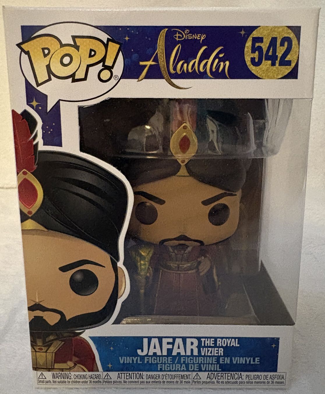Funko Statuette: Funko Pop - Aladdin - 542 - Jaffar – Nuovo e nell'imballaggio originale da Meisterschwanden venduto da McSchein
