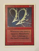 Magic The Gathering Manabarbs 1x Unlimited