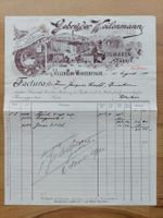 Antike Rechnung Briefkopf Lithographie Veltheim-Winterthur