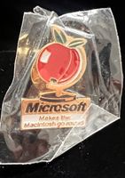 Pin Microsoft Apple Macintosh go round neuf dans emballage