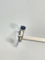 Bague en argent 925 avec saphir 