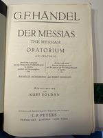 Noten zu Der Messias Oratorium für 4  Solostimmen