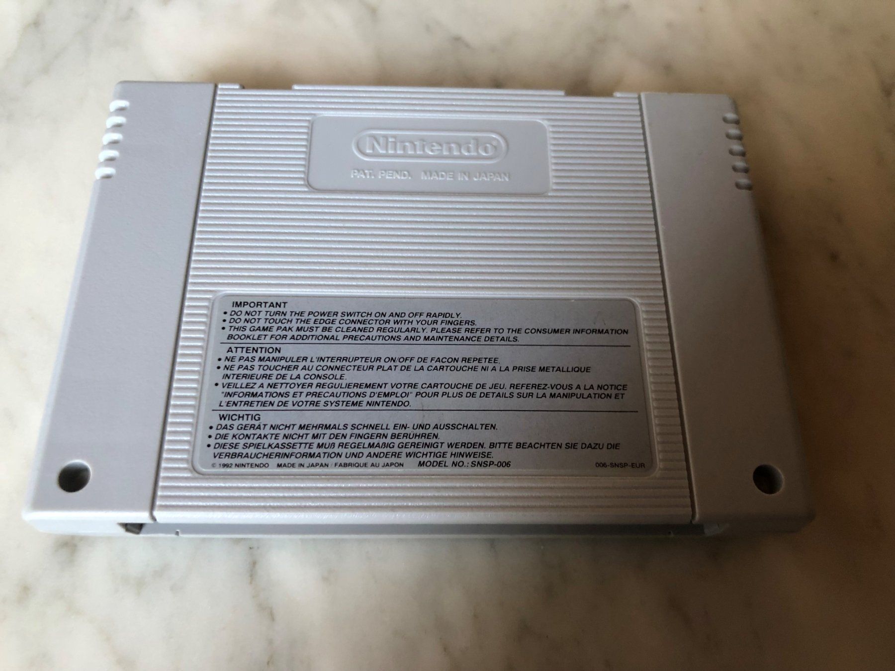 Nintendo Jeux: TERRANIGMA SPIEL FÜR SUPERNINTENDO – D'occasion à hägendorf par twilightprincess 1