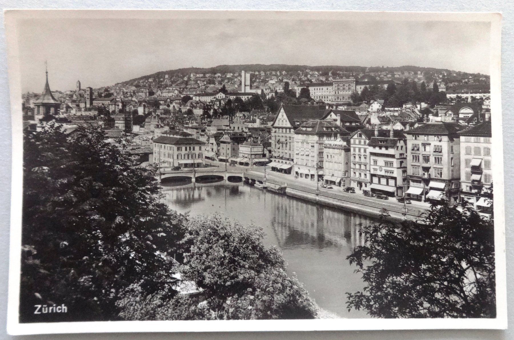 Ansichtskarten: Zürich – Gebraucht aus Fétigny von Billy2miny