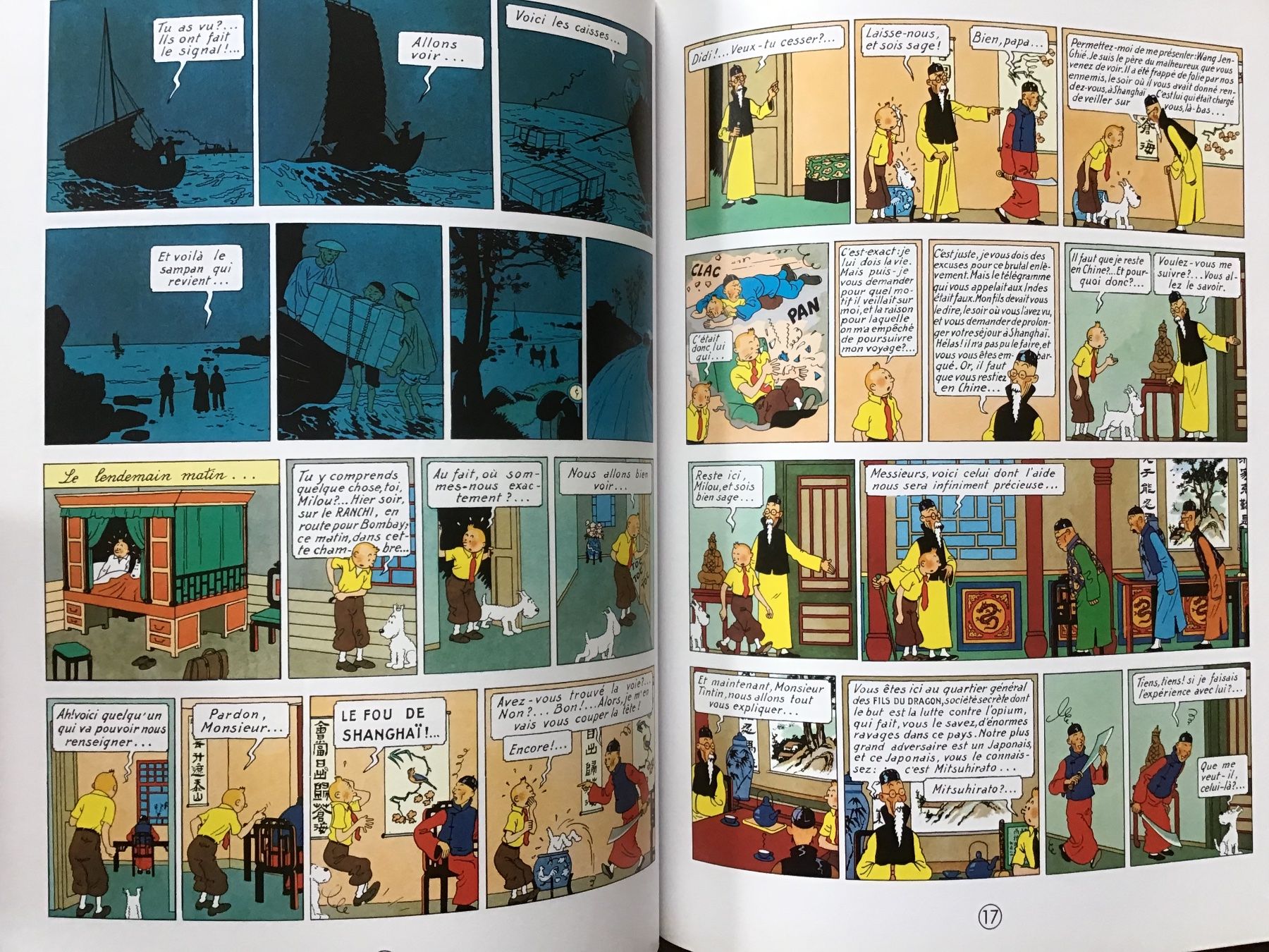 Fumetti: Les archives Tintin Le lotus bleu – Usato da Fully venduto da Ruby97 4