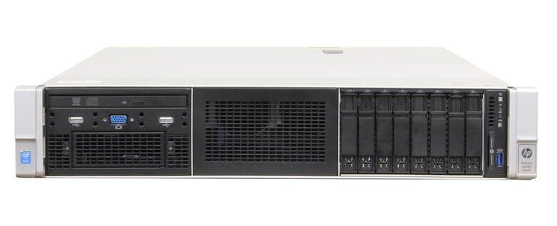Serveur HP Proliant DL380 G9 - 8SFF - 2x Xeon E5-2690 V4 - 256 Go RAM - Rails Inclus