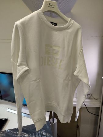 Diesel - weisser Pullover Gr. L