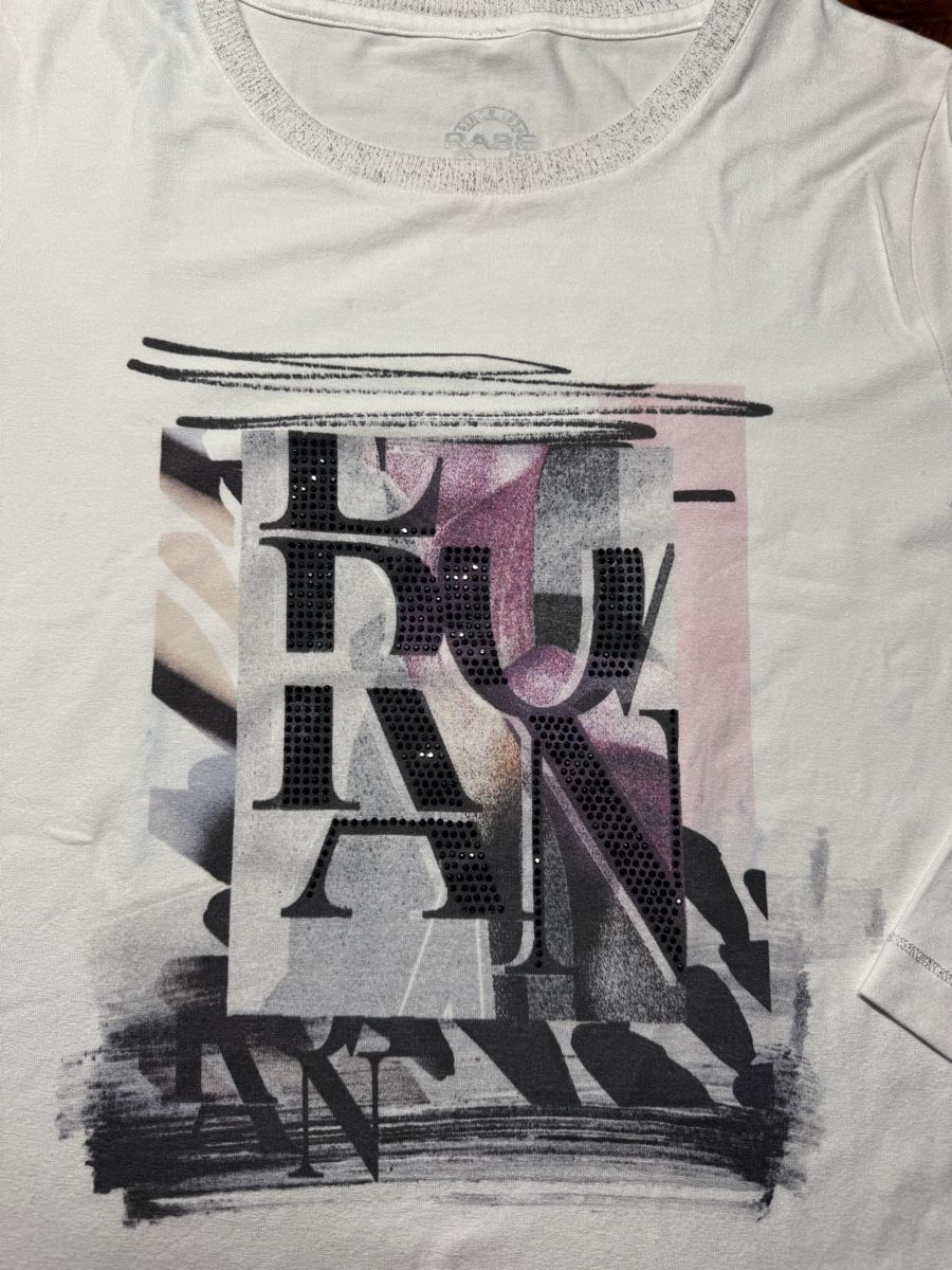 Rabe T-Shirts: RABE Shirt, Gr. 42 in Weiss – Gebraucht aus Kehrsatz von Adrenalina1 5