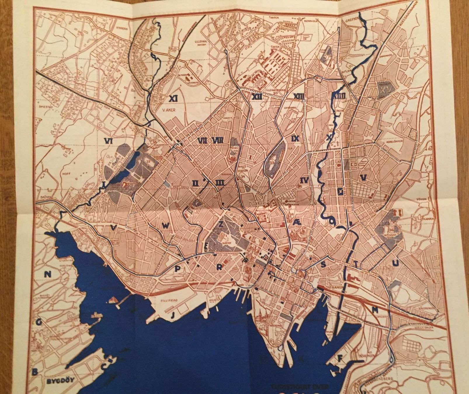 Landkarten & Atlanten: Oslo Norway by Airway DNL – Gebraucht aus Gerlikon von jabadabadu 1
