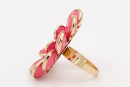 Bague fantaisie rose