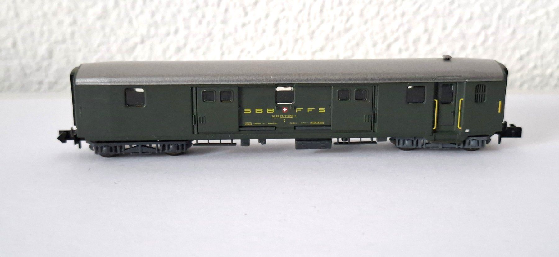 Arnold Modellini di ferrovie: Arnold SBB LS Gepäckwagen – Usato da Biberist venduto da Ntrains 1
