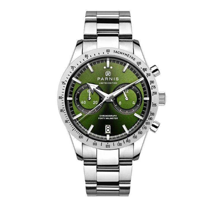 Parnis Quarzuhr Speedmaster Green Kaufen auf Ricardo