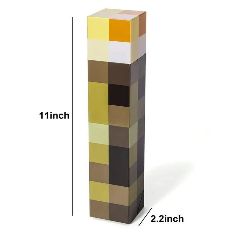 Lampade: Browns tone Taschenlampe - MINECRAFT – Nuovo e nell'imballaggio originale da Oberegg venduto da Alepokemon 4