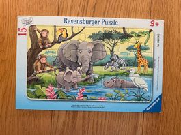 Ravensburger Puzzle Tiere Afrika 15 Teile gebraucht
